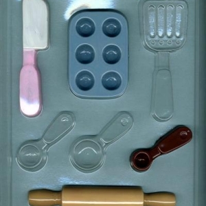 Baking Set Candy Mold 7 cavity Each