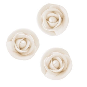 Large White Rose 1 3/4″ Each