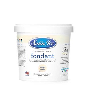 Ivory Satin Ice Fondant 2 lb