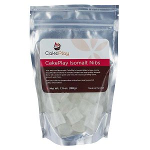 Isomalt Nibs Diamond Clear 7 oz