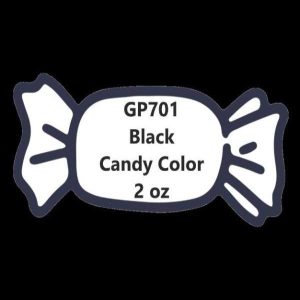 Black 2 oz (56g) Candy Color Americolor Each