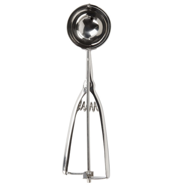 Stainless Steel Portion Scoop #16 2.75 oz size Each
