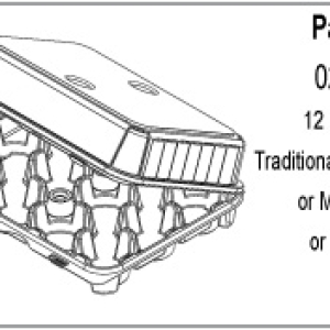 Cupcake Container Standard Holds 12 Each