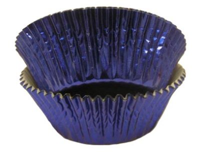 Light Blue Foil Cups 2" Base approx 500