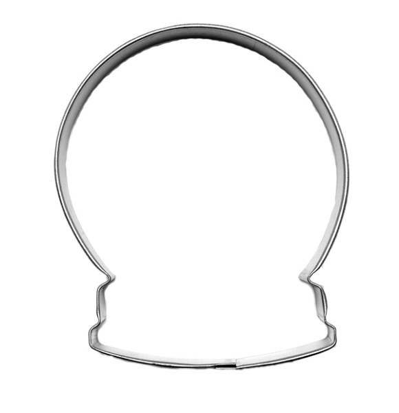 Snow Globe Cookie Cutter 3 1/2" Each