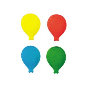 Bold Balloons Assorted Dec-Ons 12 count