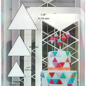Triangle Geometric Multi Cutter 3 piece Set (3/4″, 1″ & 1 1/4″)