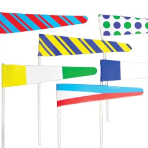 Colorfull Assorted Flag Pick 12 count