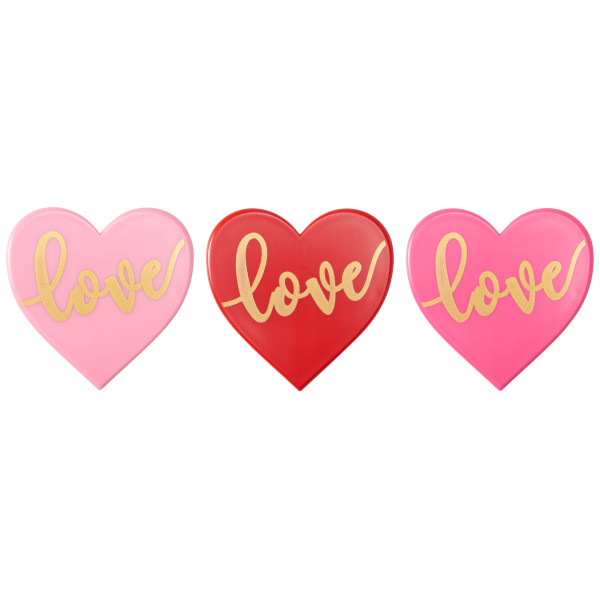 Love Layon 3 1/2" each