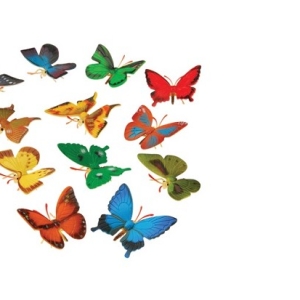 Mini Butterflies 1 1/2″ 12 count