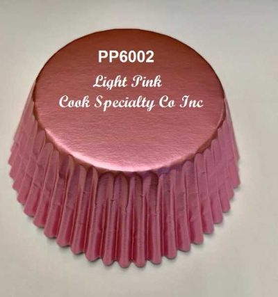 Light Pink Foil Cup 2" B x 1 1/4" W 500 count