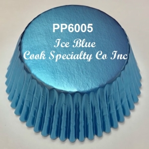 Ice Blue Foil Cup 2″ B x 1 1/4″ W 100 approx