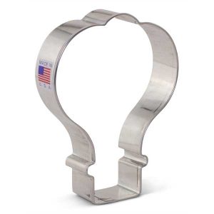 Hot Air Balloon Cookie Cutter 4.25″ Each