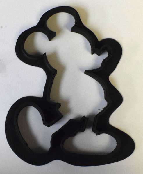 Mickey Mouse Full Body Silhouette Cookie Cutter Each
