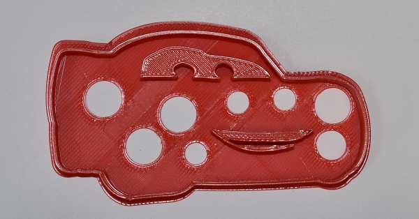 Cars Lightning McQueen Cookie Cutter Each