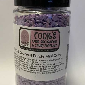 Dot Pearl Purple Quins 5 oz