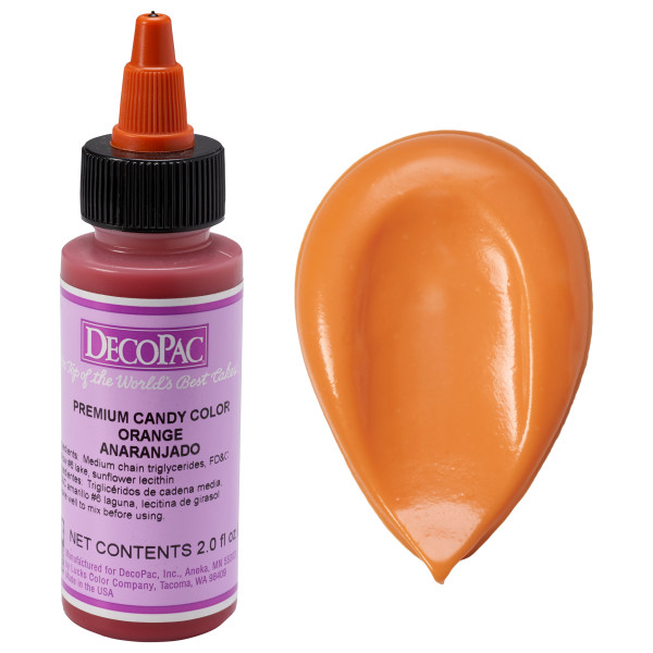 Orange 2 oz Candy Color DecoPac Each