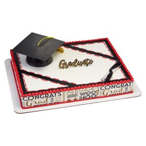 Graduation Mega Hat DecoSet Each