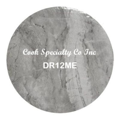 12" Marble Round Drum Each