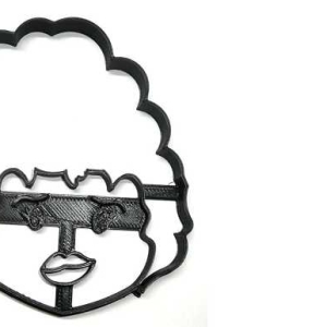 Hocus Pocus Mary Face Cookie Cutter