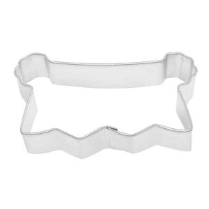 Three Flag Banner Cookie Cutter 3.875″ Each