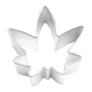 Mini Marijuana Leaf Cookie Cutter 1.5″ Each