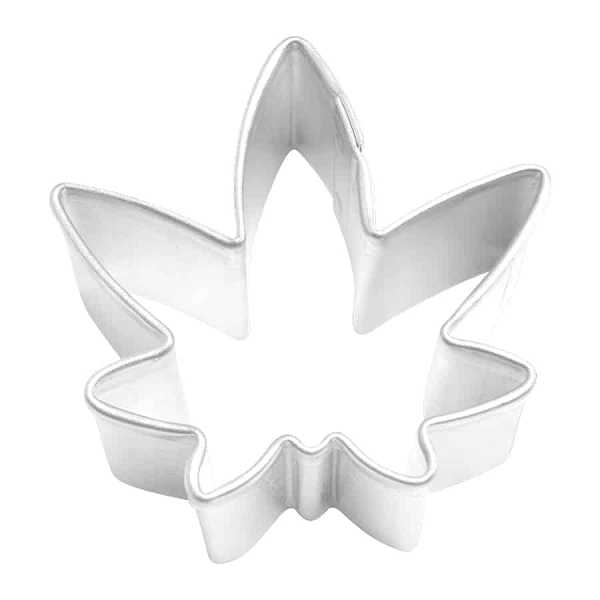 Mini Marijuana Leaf Cookie Cutter 1.5" Each