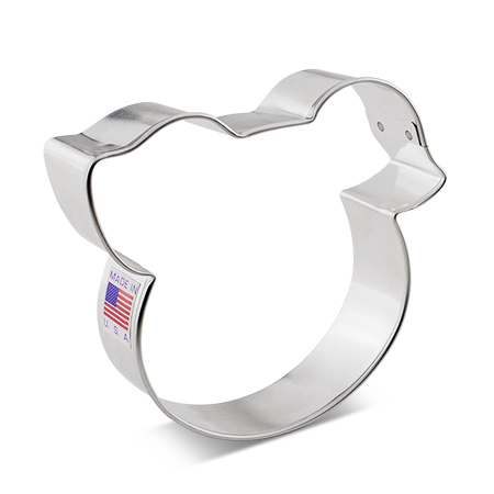 Pig Face Cookie Cutter 4" x 3.5" Each