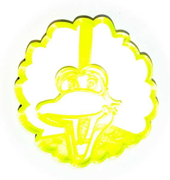 Big Bird Face Sesame Street Cookie Cutter each