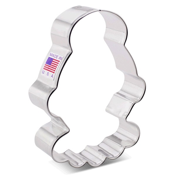 Mrs. Claus 4" x 3" Cookie Cutter Each - Image 2