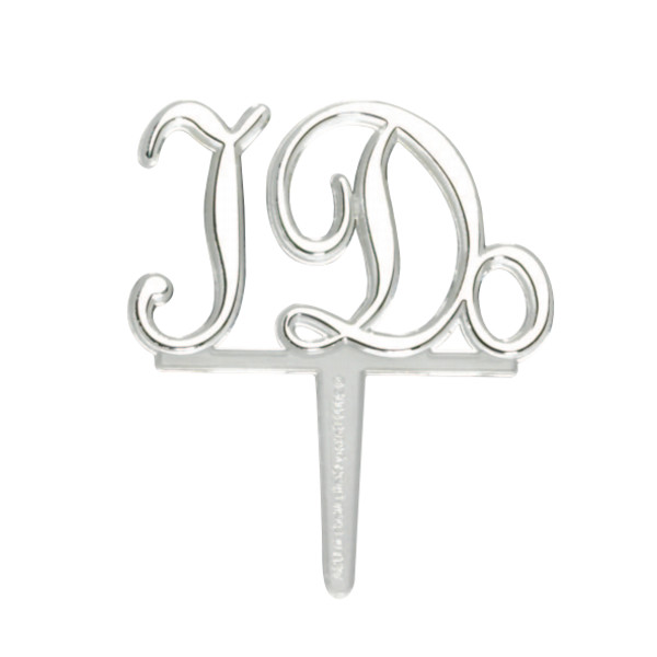 Silver I Do Pick 2 1/4" 12 count