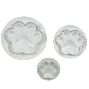 Paw Print Plunger 3CM-6CM 3 count