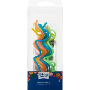 Twist Neon Candle 3″ 20 piece
