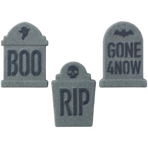 Tombstone Assortment Dec-Ons 6 count