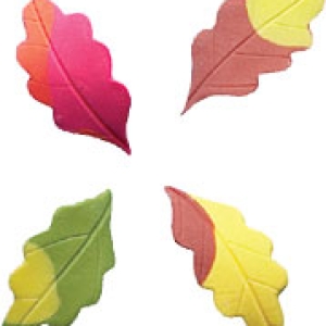 Gumpaste Oak Leaves assorted 1 1/4″ 10 count