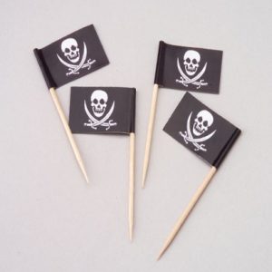Pirate Flag Picks 12 count