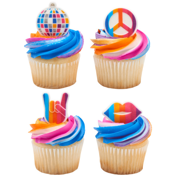 Bright Disco Assortment Dec-Ons 4 count - Image 3