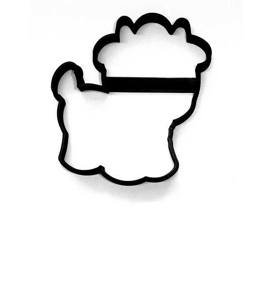 Baby Cow Cute Outline Cookie Cutter Each