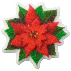 Poinsettia Dec-Ons 3 count