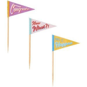 Pennant Assortment DecoPics 12 count