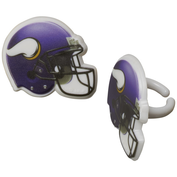 Minnesota Vikings Helmet Rings 12 count