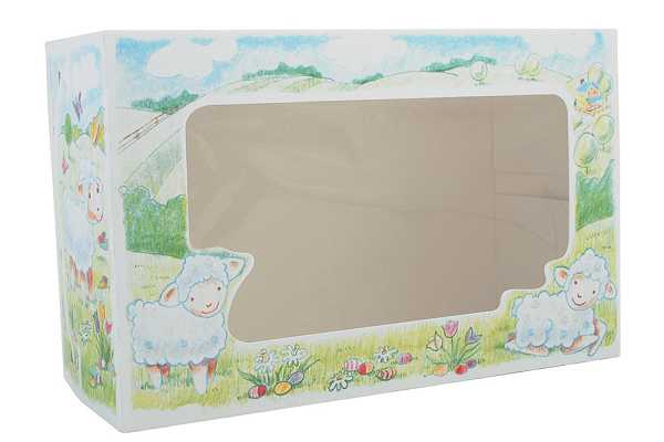 Lamb Box & Pad 12.5x5.25x7.5 Each