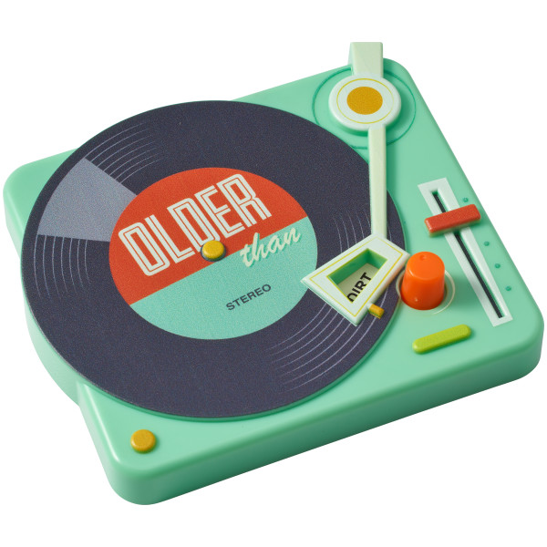Older Than Record Player DecoSet Each