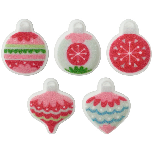 Christmas Ornament Assortment Dec-Ons 15 count