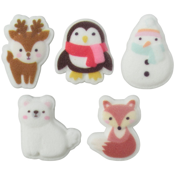 Winter Friends Assortment Dec-Ons 10 count