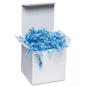 Crinkle Paper Light Blue 2 ounce
