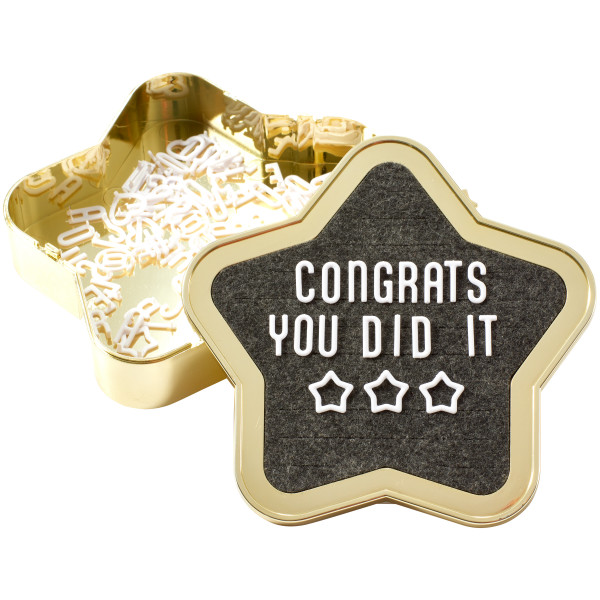 Star Grad Letter Board DecoSet Each