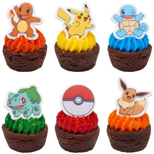 Pokemon Characters Cupcake Rings 12 count - Image 3