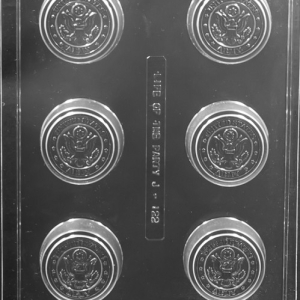 US Army Cookie Mold 6 Cavity Each