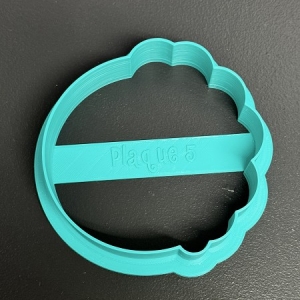 Plaque 5 Cookie Cutter
